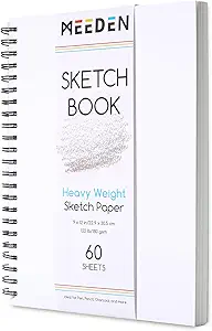 Meeden skissublokk 22x30 sm – 60 blöð 180 gsm