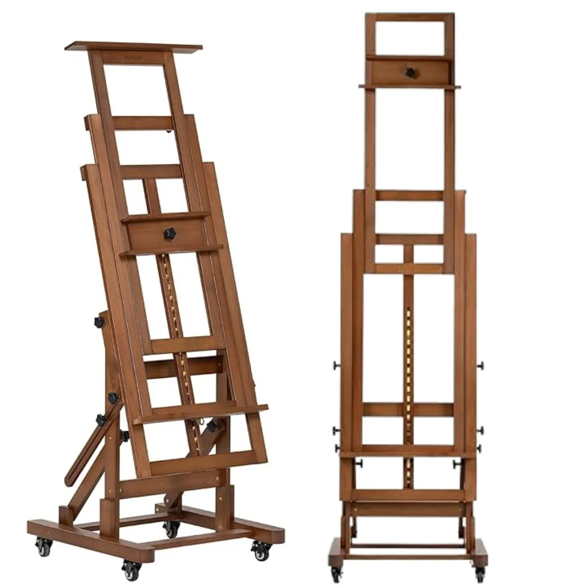 Trönur - Taka striga upp að 195 sm - Multifunction Easel Walnut