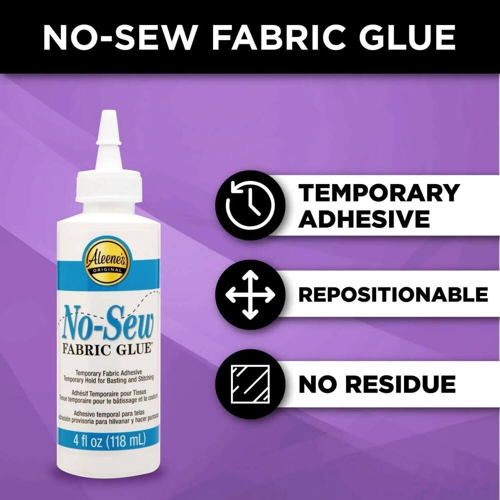 Aleene's No-Sew Fabric Lím - 118ml