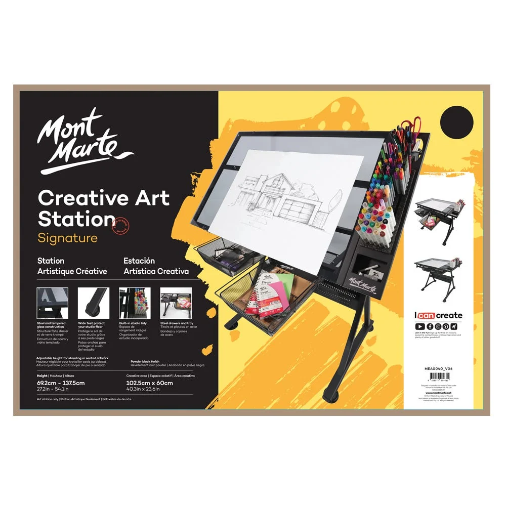 Teikni og Vinnuborð Creative Art Station  - BARA HÆGT AÐ SÆKJA - 2