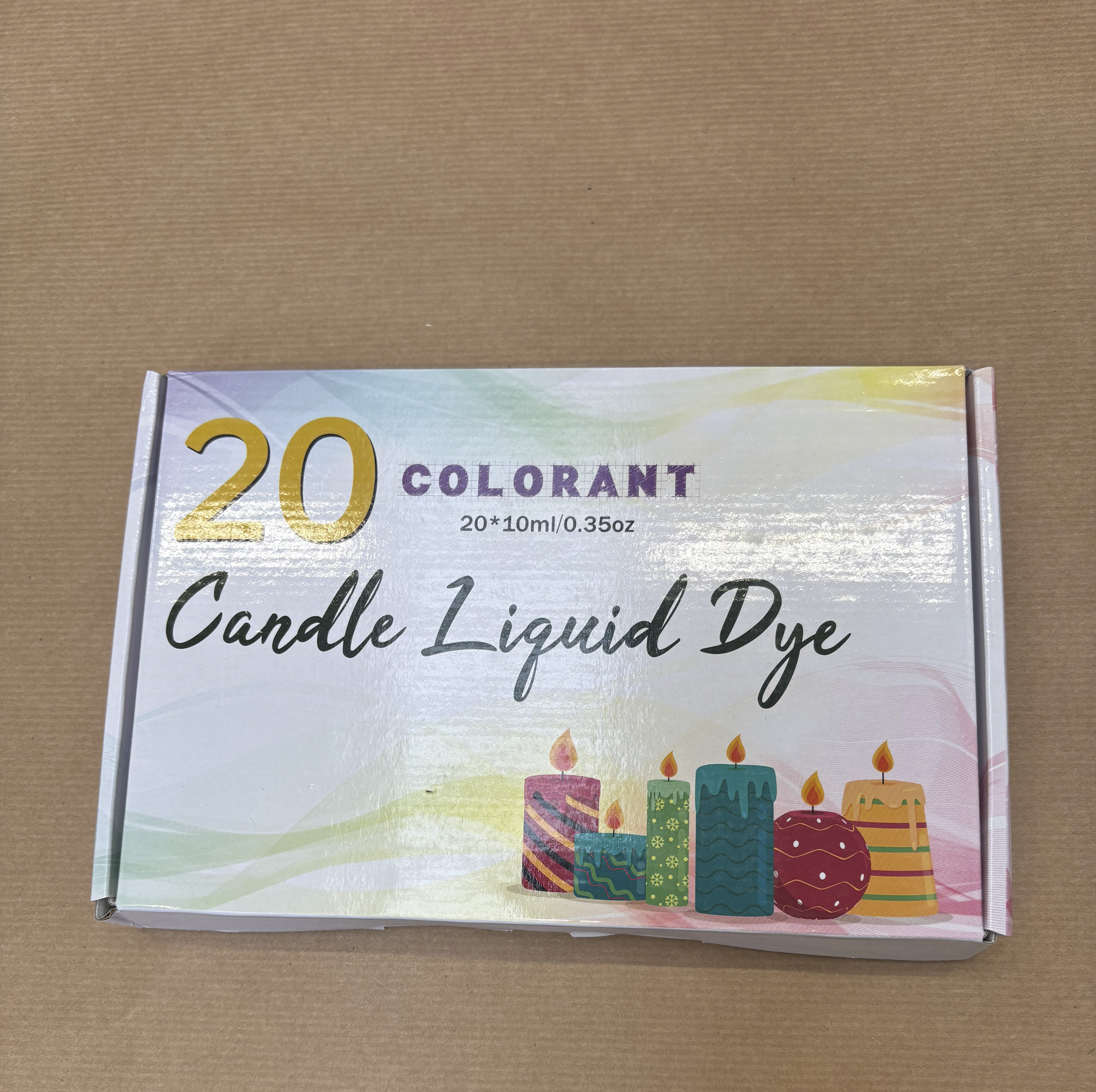 Osbang Soap and Candle Pigment 20-Color Set (10ml)