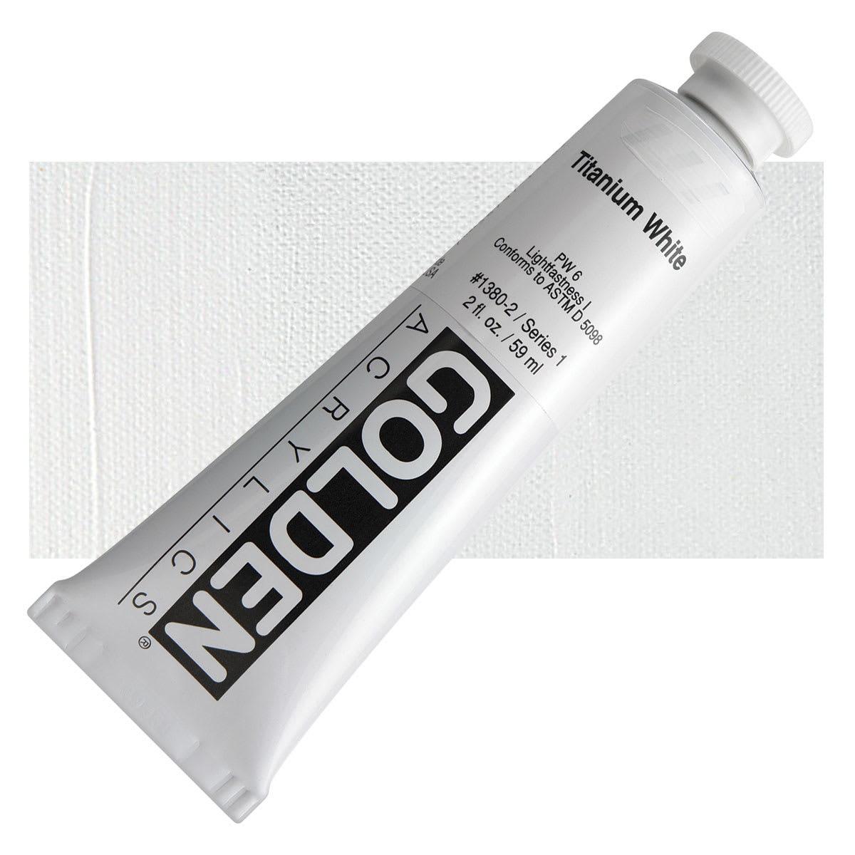 Golden Heavy Body Acrylic litir 59 ml - Titanium White