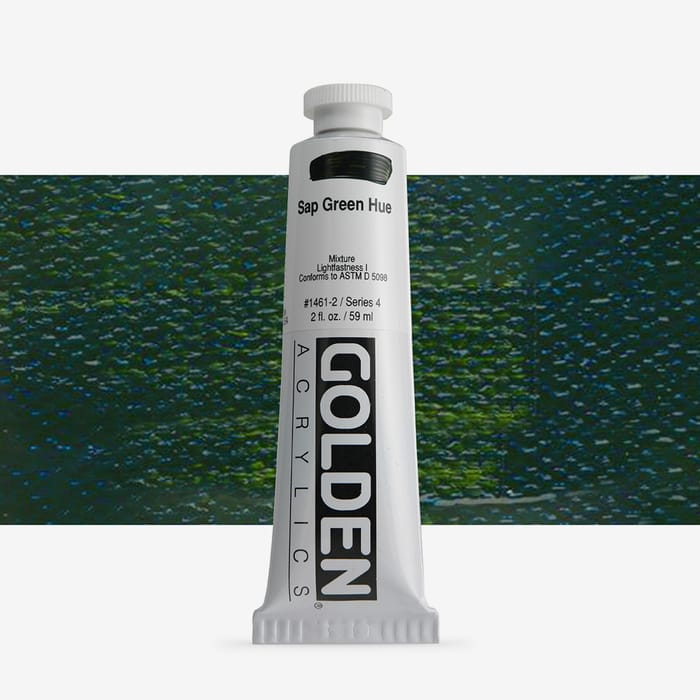 Golden Heavy Body Acrylic Litir 59 ml - Sap Green