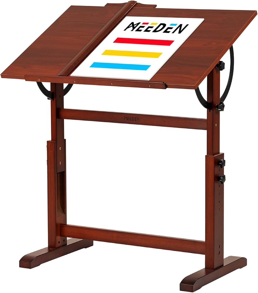 Meeden Drafting Table – Dökkvalhneta