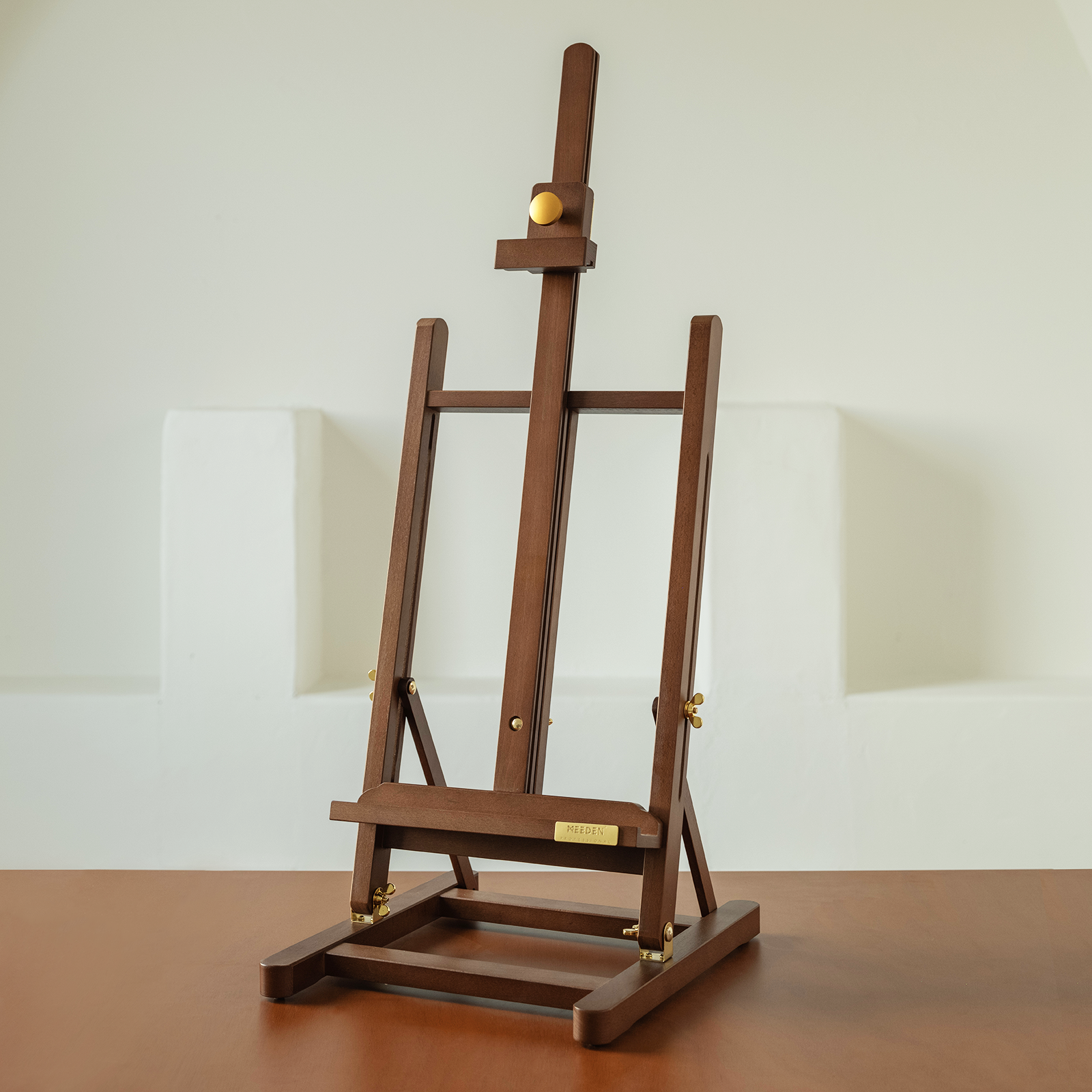 Adjustable Beech H-Frame Tabletop Easel