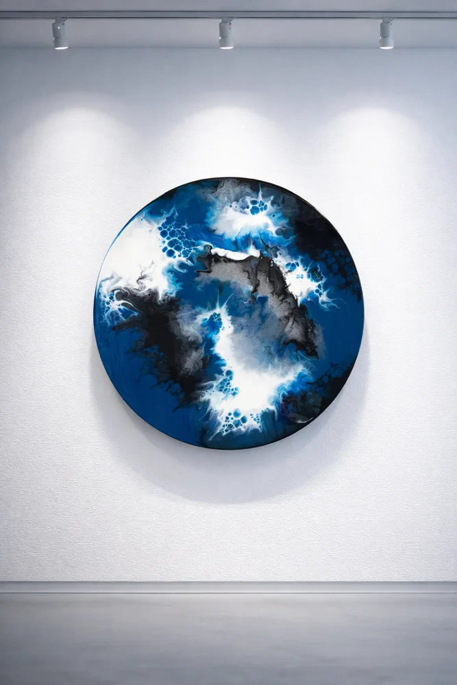 Resin Art mynd 1