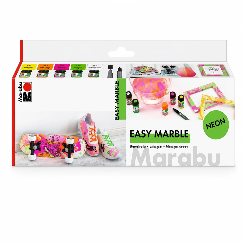 Marabu Easy Marble Neon – Marmaramálning