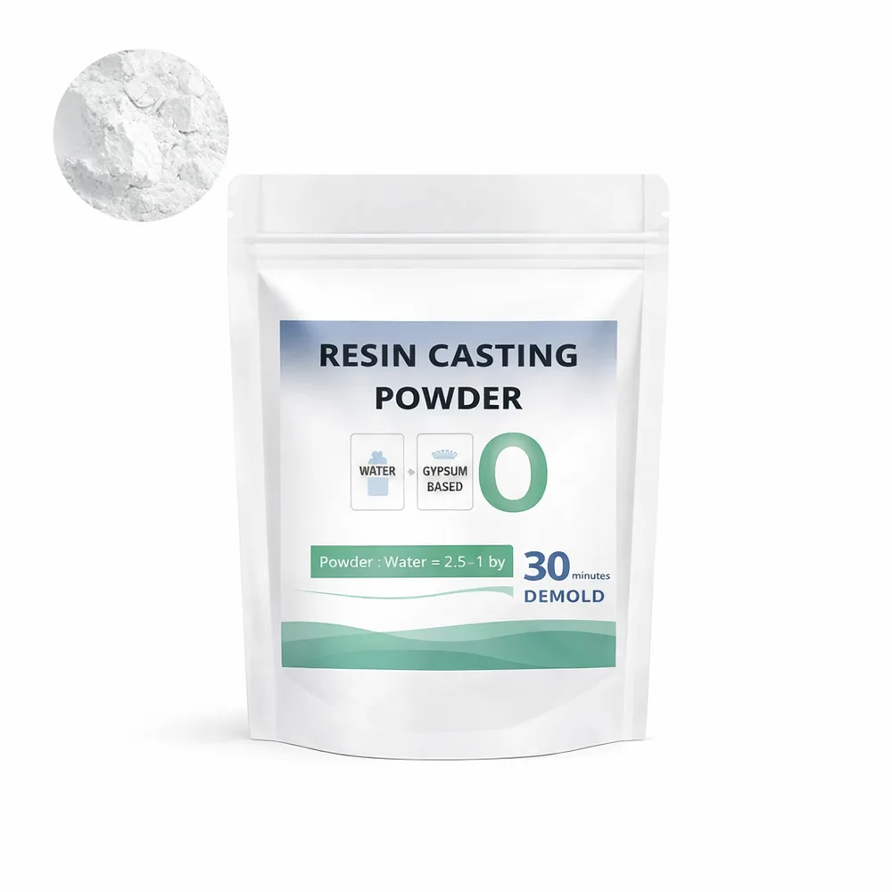 Resin casting powder (Gifsteypuduft) – Sterkt gifs 1 kg