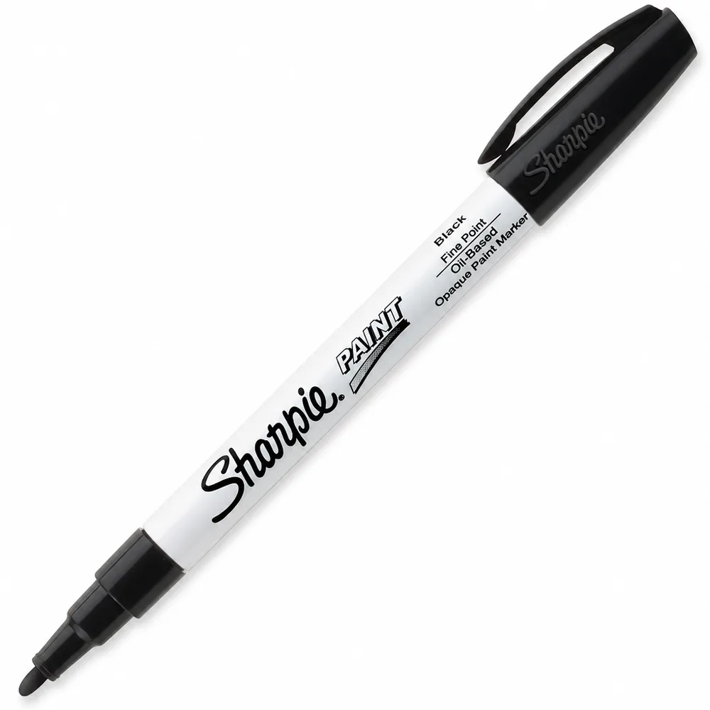 Sharpie Oil-Based Paint Marker – Svartur túss fyrir öll verkefni Fínn Oddur
