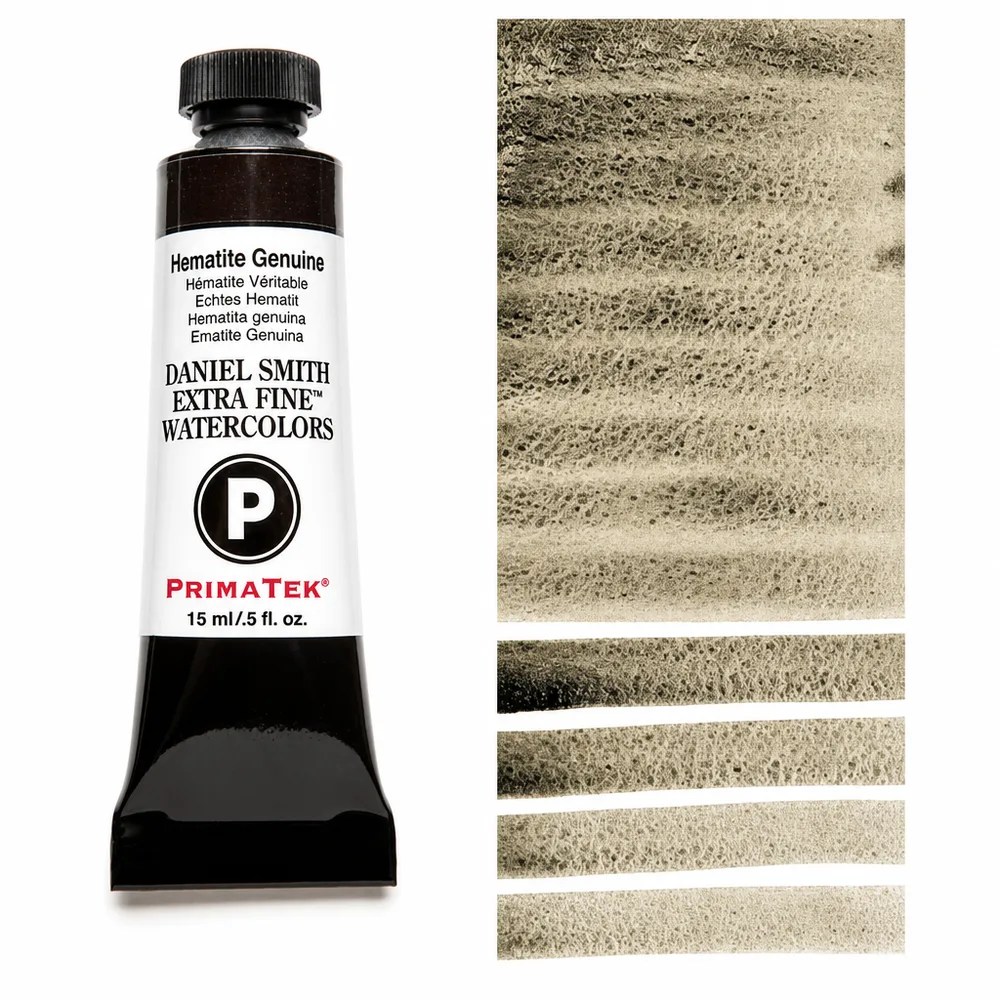 Daniel Smith Extra Fine vatnslitir 15ml – Hematite Genuine (PrimaTek) - 1