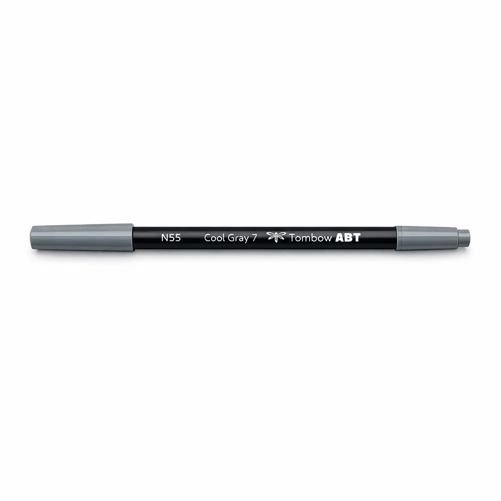 Tombow ABT Dual Brush Pen - Cool Gray 7 ABTN55