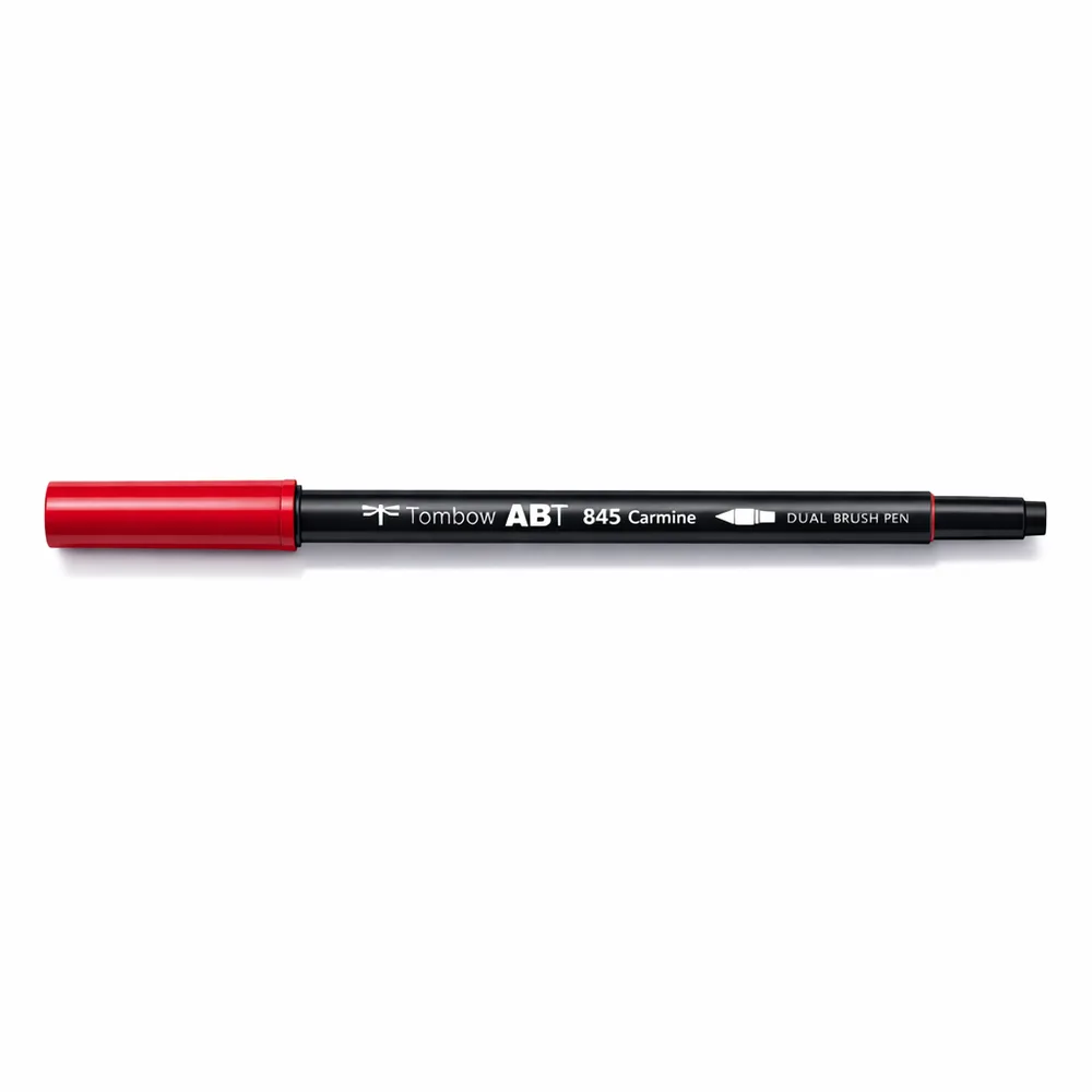 Tombow Dual Brush Pen - Carmine ABT845