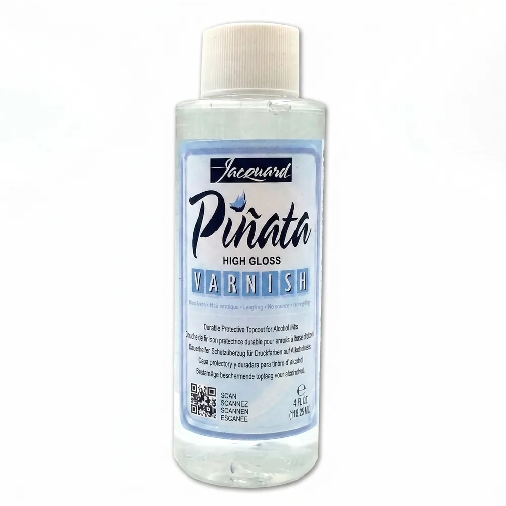 Jacquard Piñata High Gloss Varnish (4 oz / 118 ml)