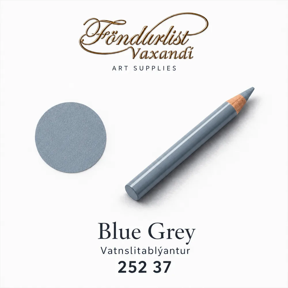 Aqua Monolith vatnslitablýantur í litnum Blue Grey