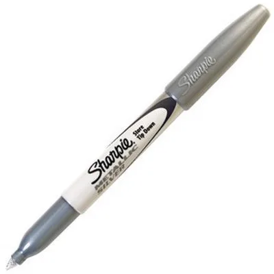 Sharpie Metallic – Silfur (Permanent Marker)