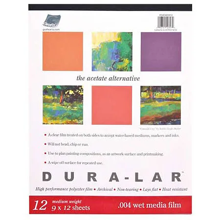Dura-Lar  wet media film .004  12 arkir