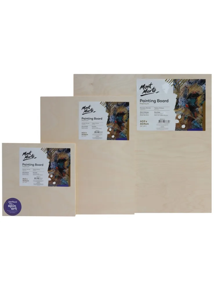 Painting Board Wood 30x30
