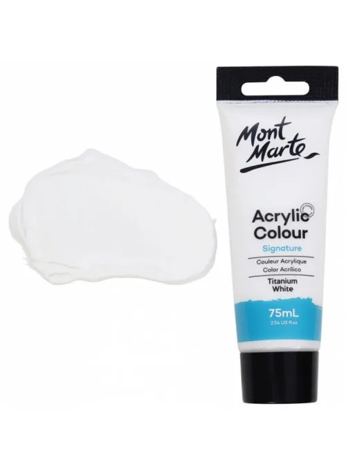 Akríl Málning 75 ml -  Titanium White