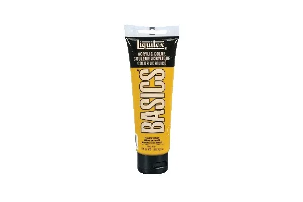 Liquitex Basics akrýlmálning 118 ml – Yellow Oxide