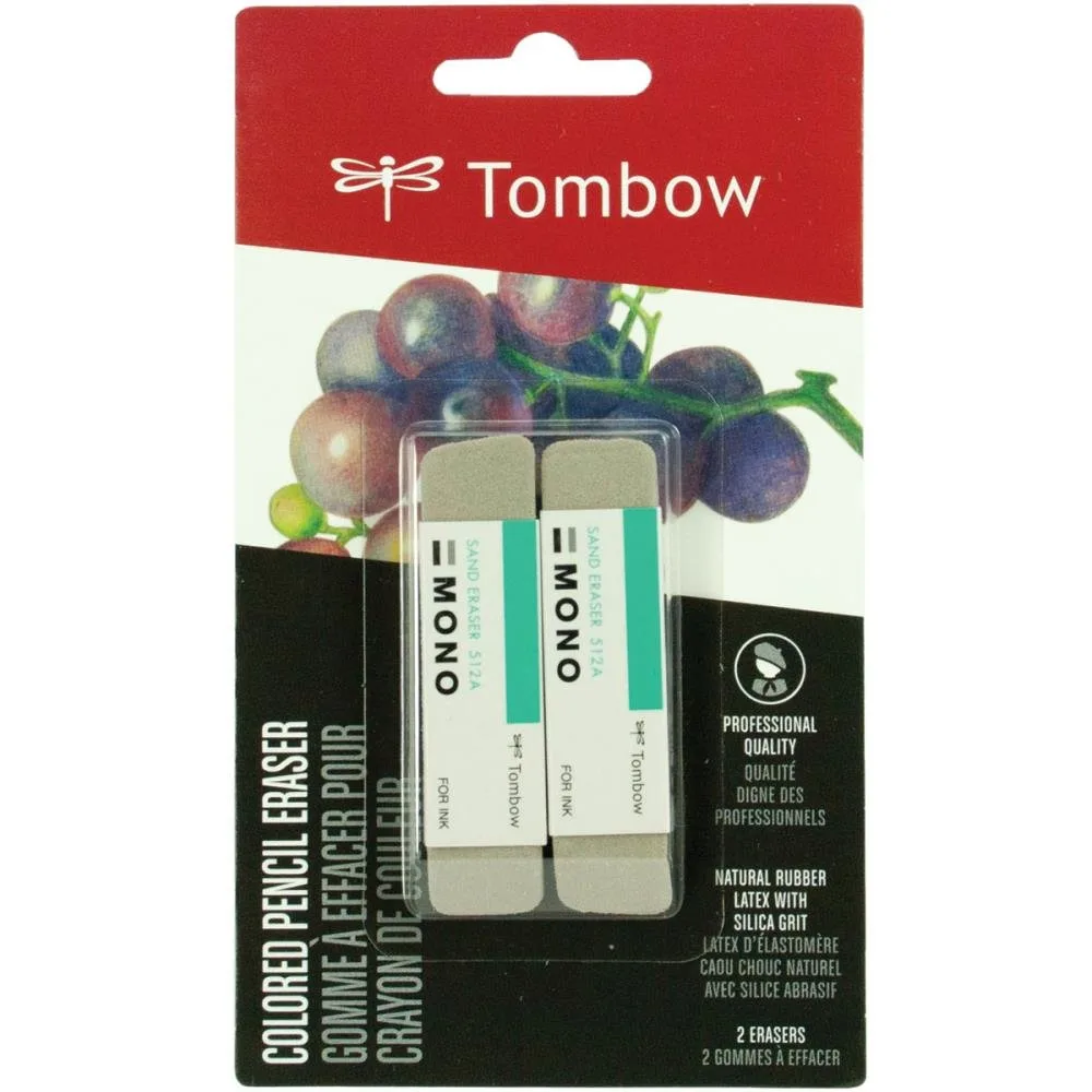Strokleður Mono Eraser 2 stk