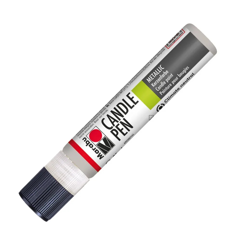 Kertapenni Metallic silfur
