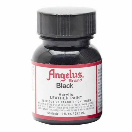 Leður Málning Black 29,5 ml