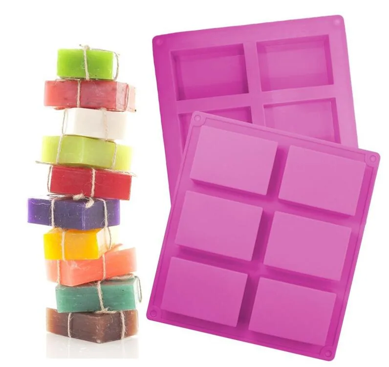 Sápumót 6 hólf Silicone -