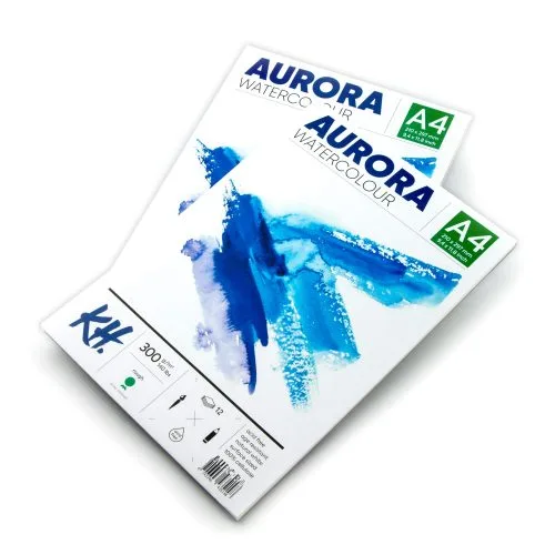 Vatnslitapappír A4 CP Rough 300 gr 12stk