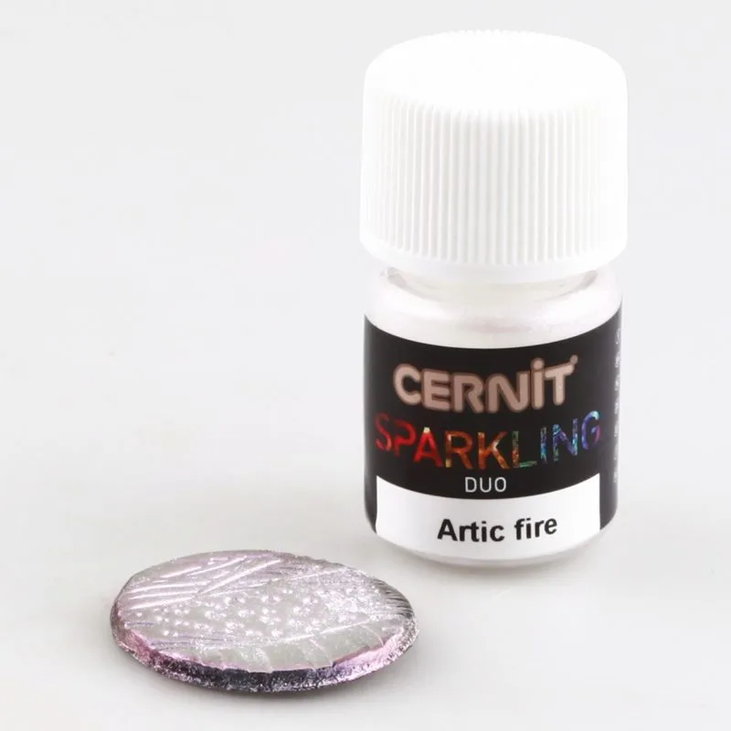 Sparkling Artic Fire  fyrir leir 5 gr