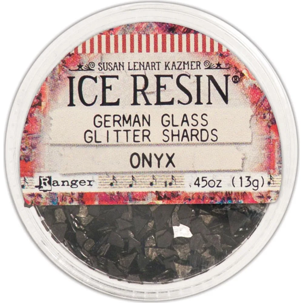 Glitter glass  13 gr Onyx