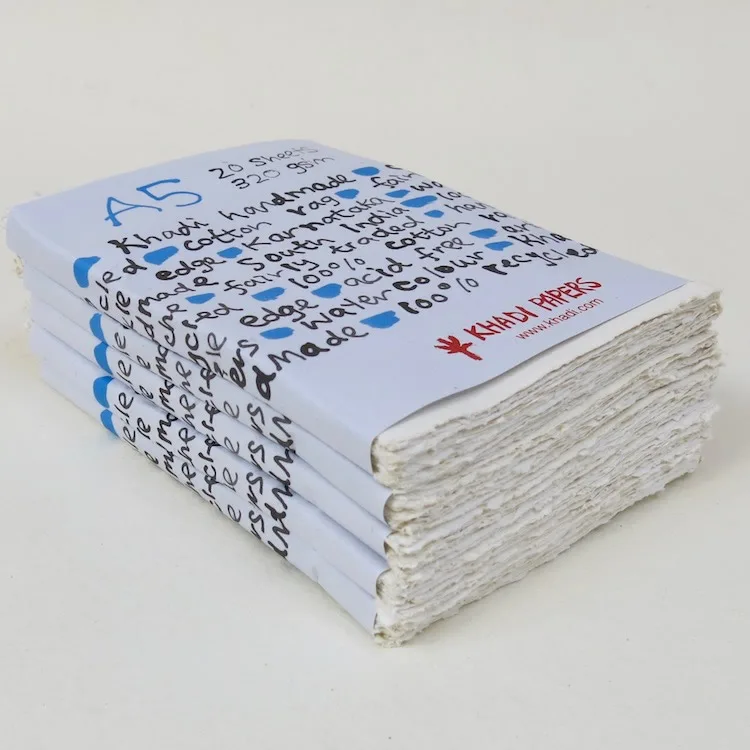 Khadi A5 Vatnslitapappír – 320gsm (20 arkir)