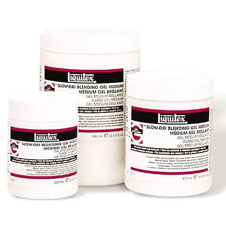 Slow-Dri Blending & Painting Medium, Gel Medium