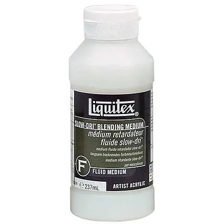 Slow-Dri Blending &amp; Painting Medium, Fluid Medium,