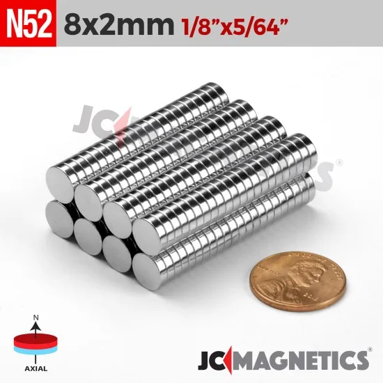 Segull N52 8 mm x 2 mm - 1 stk
