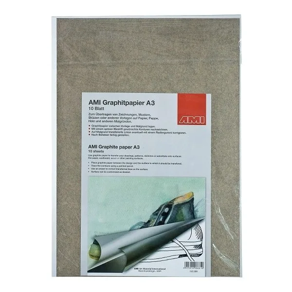 GRAPHITE-PAPER A3 Black - Transfer pappír 10 arkir