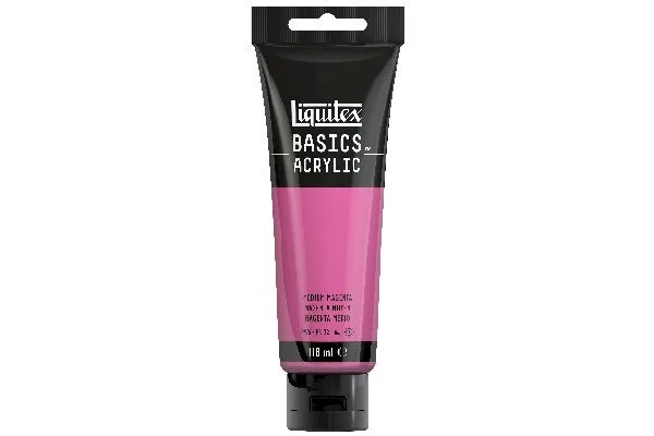 Liquitex Basics akrýlmálning 118 ml – Medium Magenta