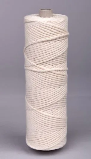 Kertaþráður SU3x9 fyrir Parafin dip Candle / Dinner kerti 1 meter -