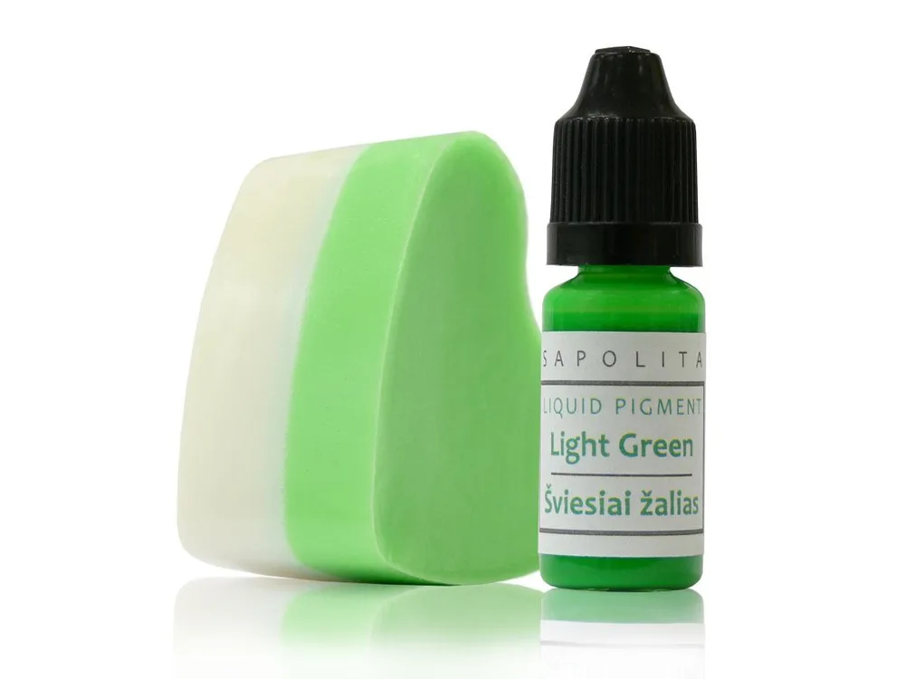Light green liquid pigment (no migration) 10 ml -