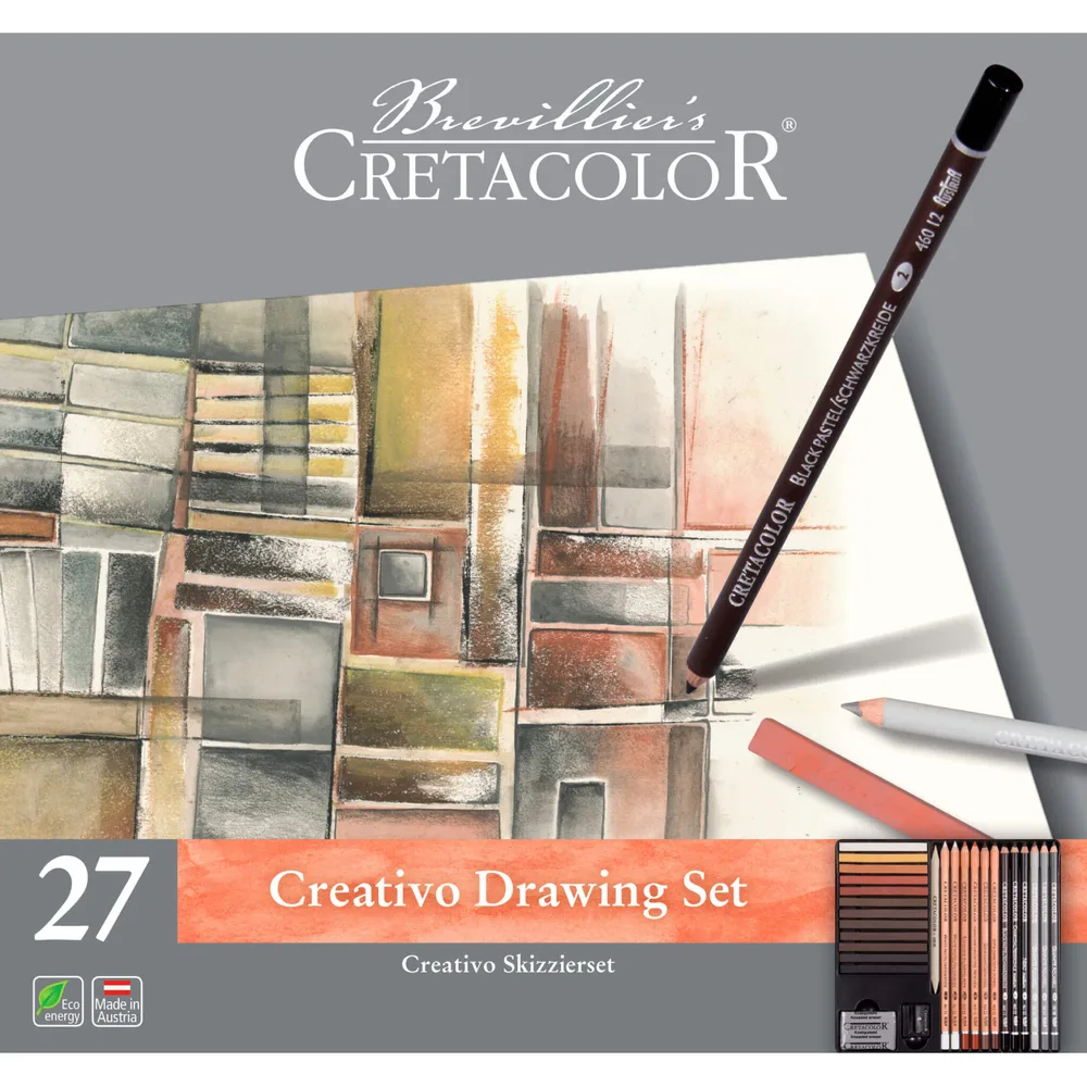 Cretacolor Creativo teiknissett 27 hlutir