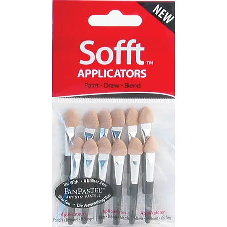 Sofft Tools, Applicators & Replacement Heads, Mini Applicator (12/Pkg.) -