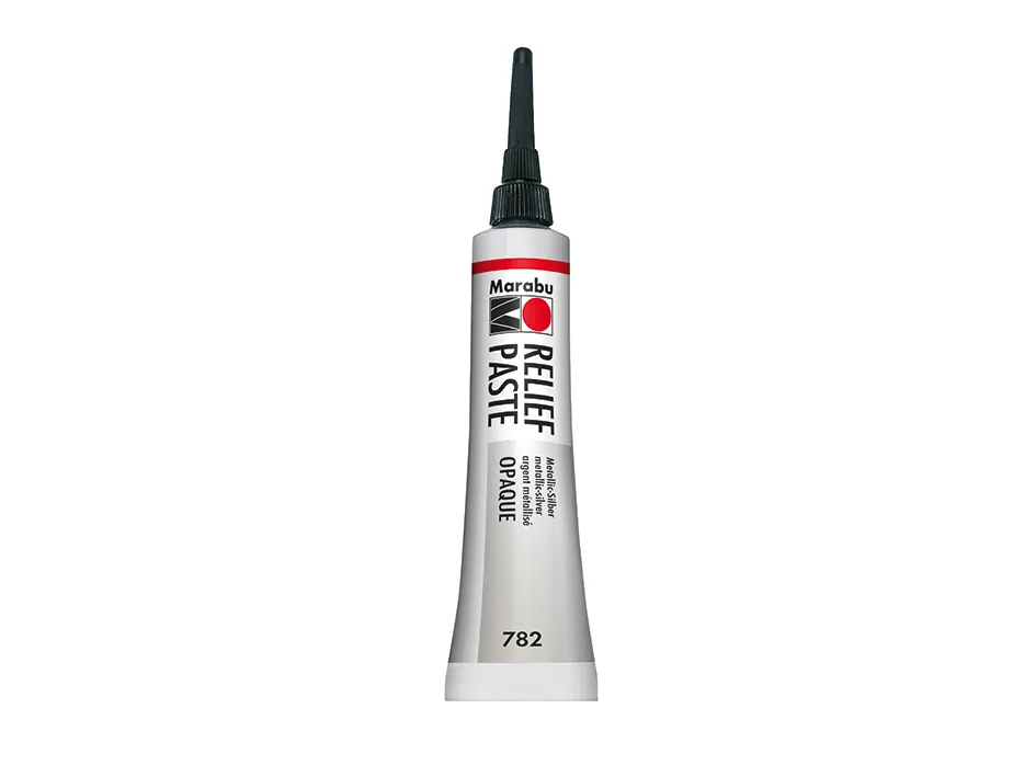 Útlínu Paste 20 ml - Silfur Metallic