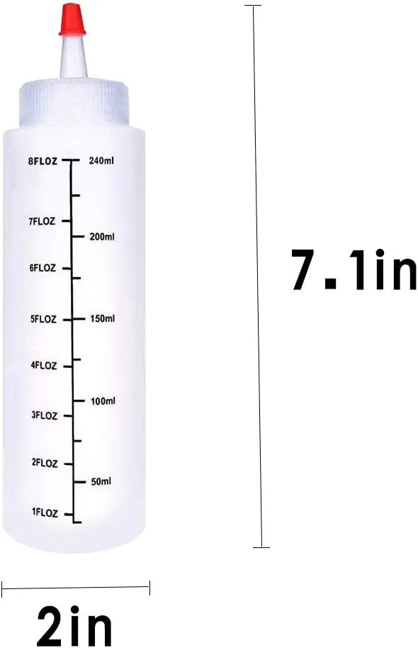 Plastbrúsi 240 ml  -
