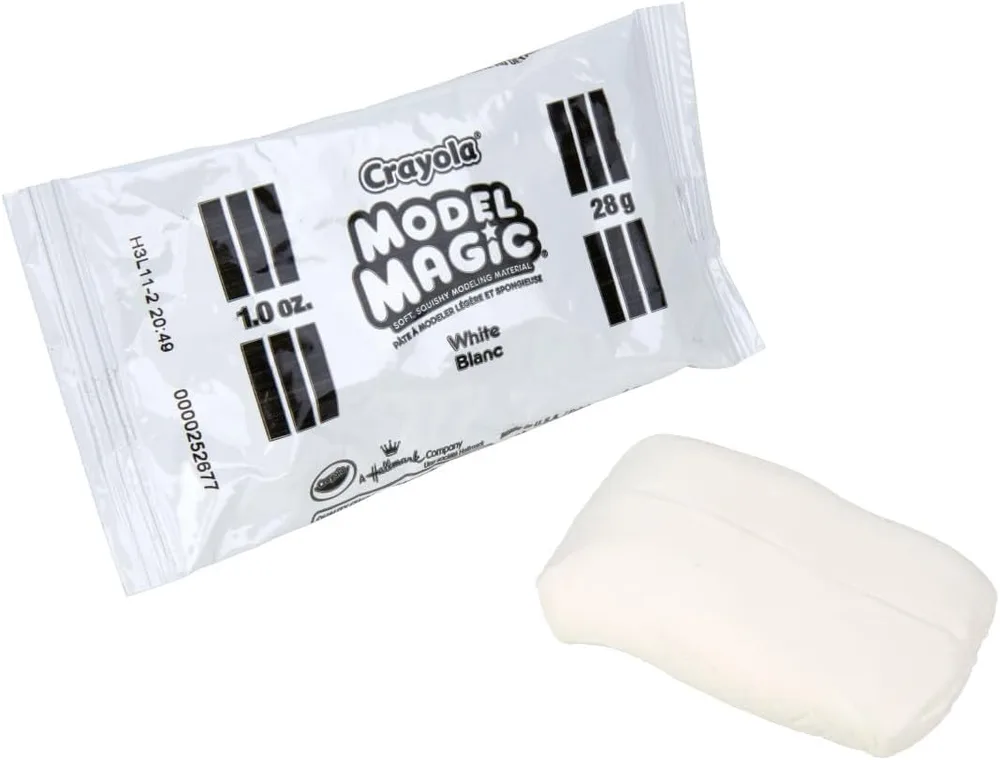 Crayola Model Magic Clay - Hvítur Leir (1oz) 29 ml -