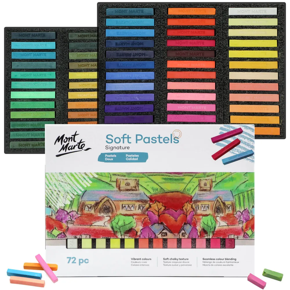 Mjúkir Pastel Signature 72pc
