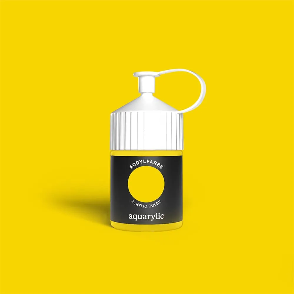 Aquacrylic Acrylic Color Permanent Yellow 120 ml