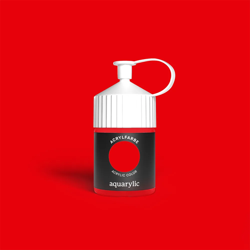 Aquacrylic Acrylic Color Signal Red 120 ml