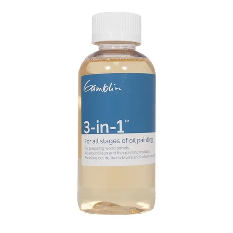 Gamblin 3 in 1 Galkyd hægþornandi miðill 4.2 oz