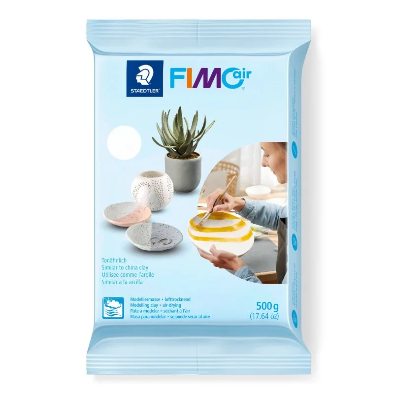 FIMO Air Basic 500g. - Sjálfhardandi Hvítur