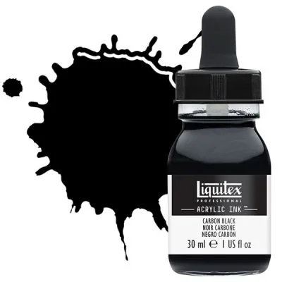 Akrýl Blek Carbon Black 30 ml