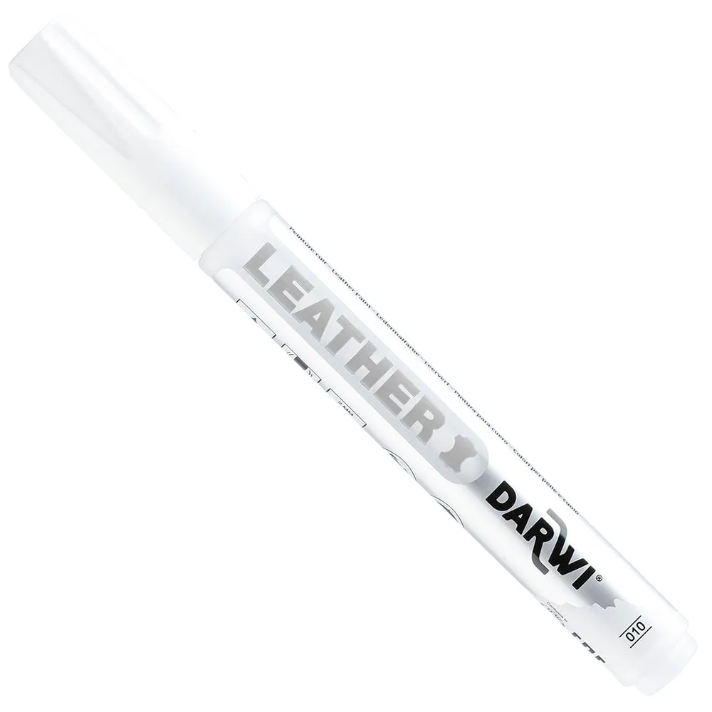 Leðurtúss 2 mm Hvítt